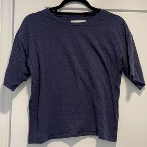 Outdoor Voices Navy Heather Tee